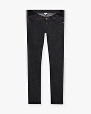 Jean slim de grossesse taille basse Coloris noir Natalys