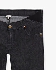 Jean slim de grossesse taille basse Coloris noir Natalys