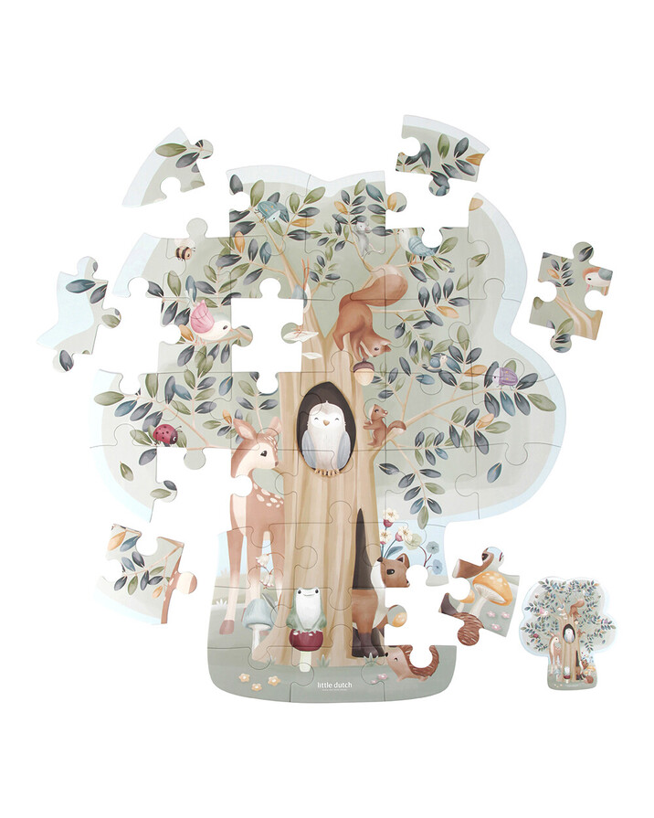 Puzzle de sol Forest Friends  Little Dutch