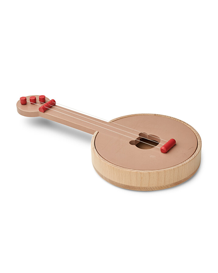 Banjo en bois Chas Coloris rose Liewood