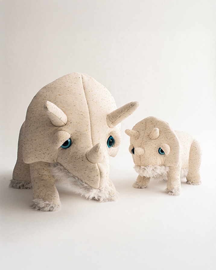 Peluche Trino 64 cm Coloris ivoire Bigstuffed