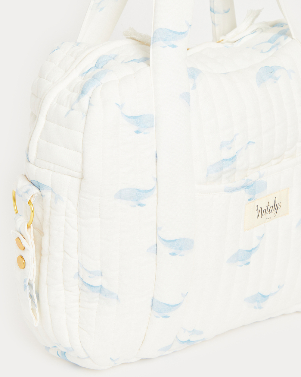 Sac à langer Auguste Imprimé baleines Natalys