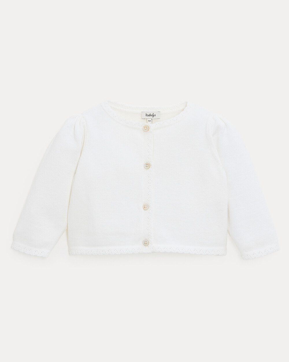 Gilet fantaisie Victoire Coloris écru Natalys
