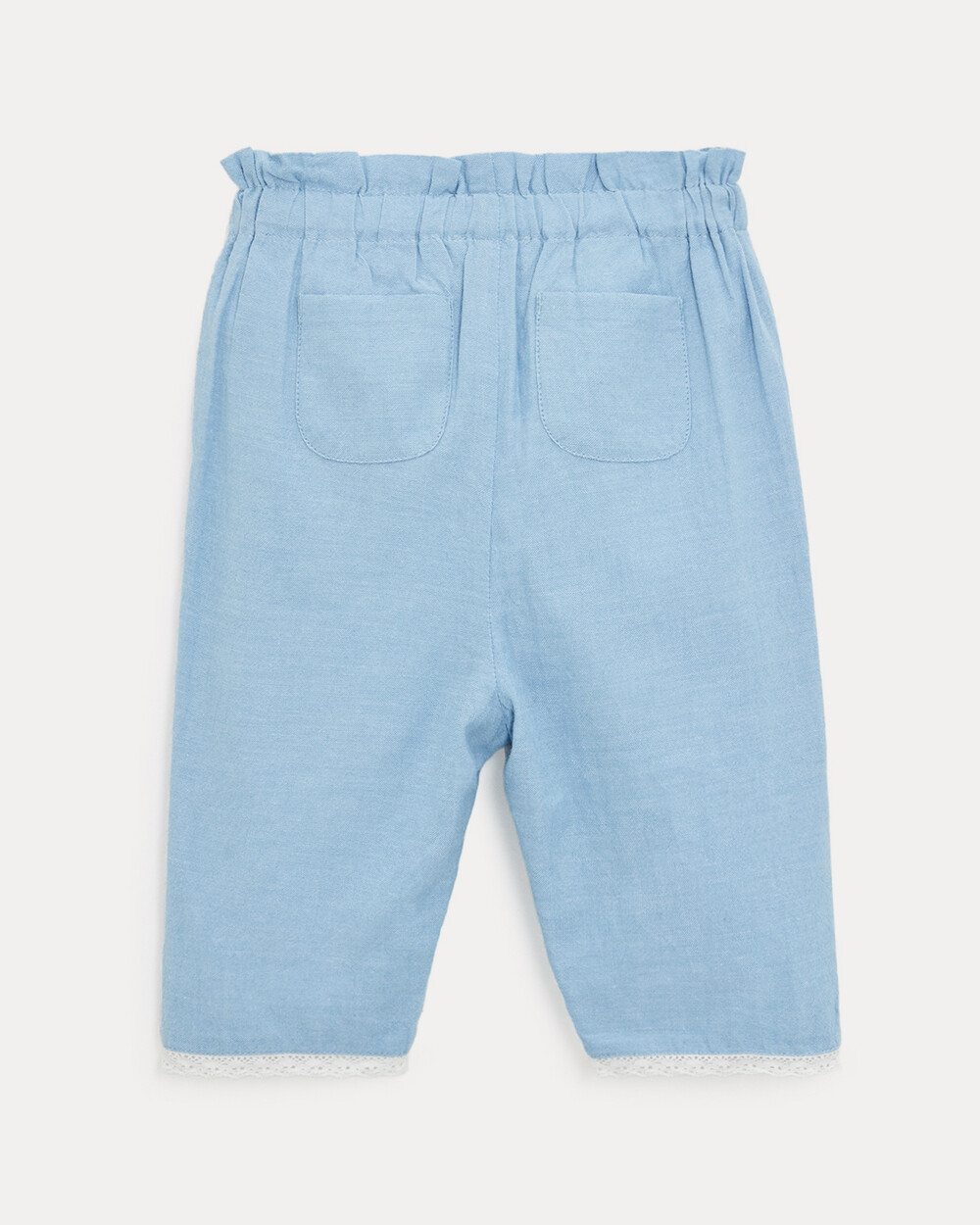 Pantalon en chambray Paula Coloris bleu clair Natalys
