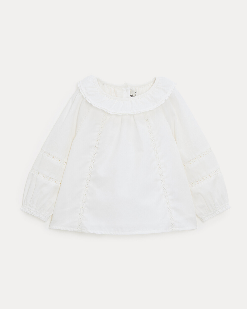 Blouse à manches longues Adèle Coloris écru Natalys