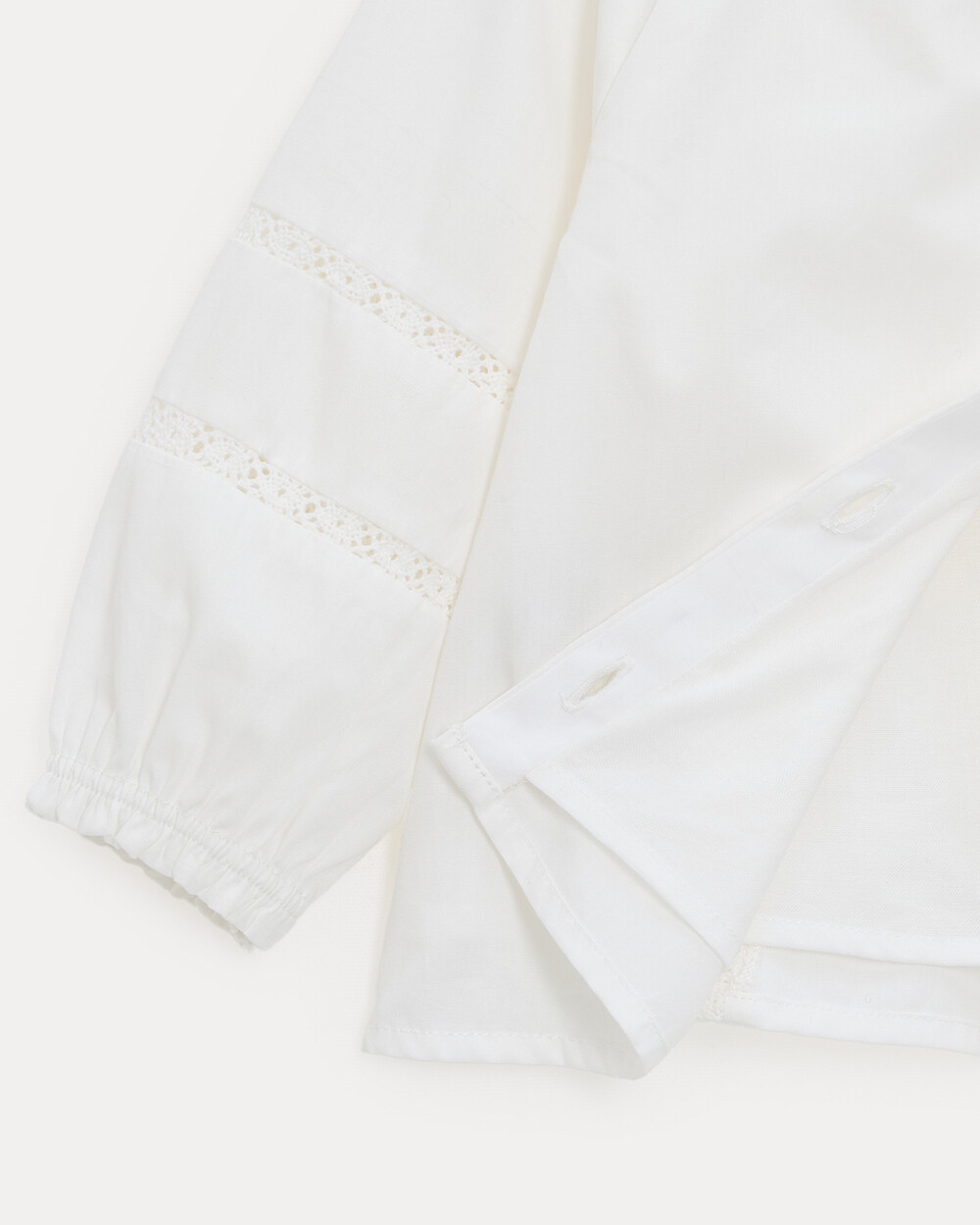 Blouse à manches longues Adèle Coloris écru Natalys