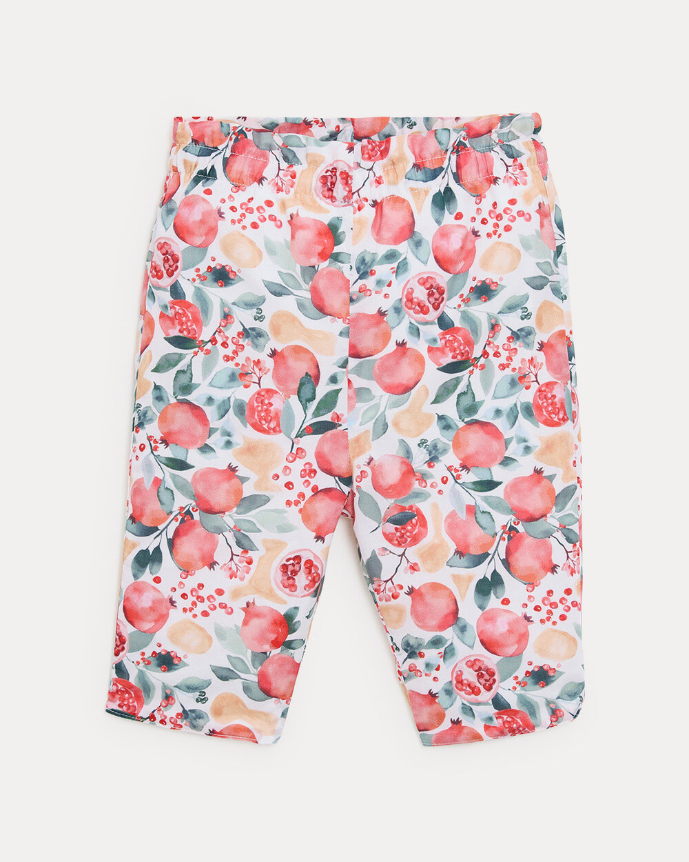 Pantalon en voile de coton Paula Imprimé grenade Natalys
