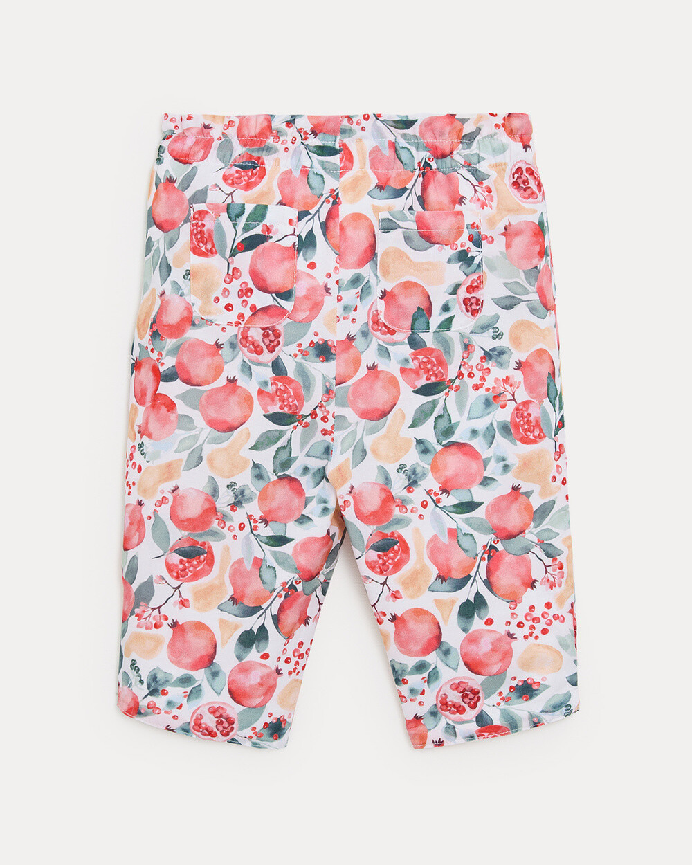 Pantalon en voile de coton Paula Imprimé grenade Natalys