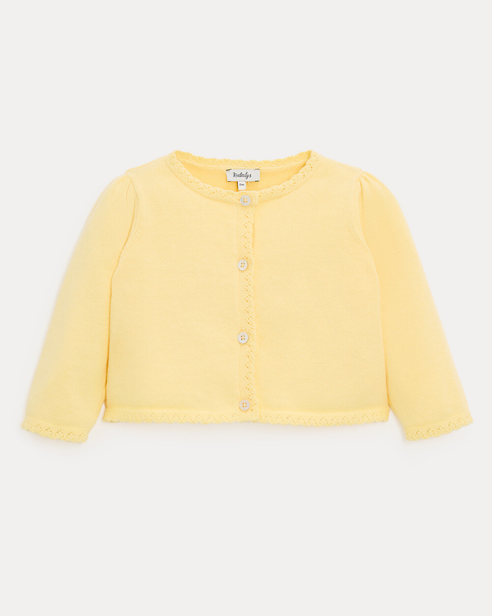 Gilet fantaisie Victoire Coloris jaune  Natalys