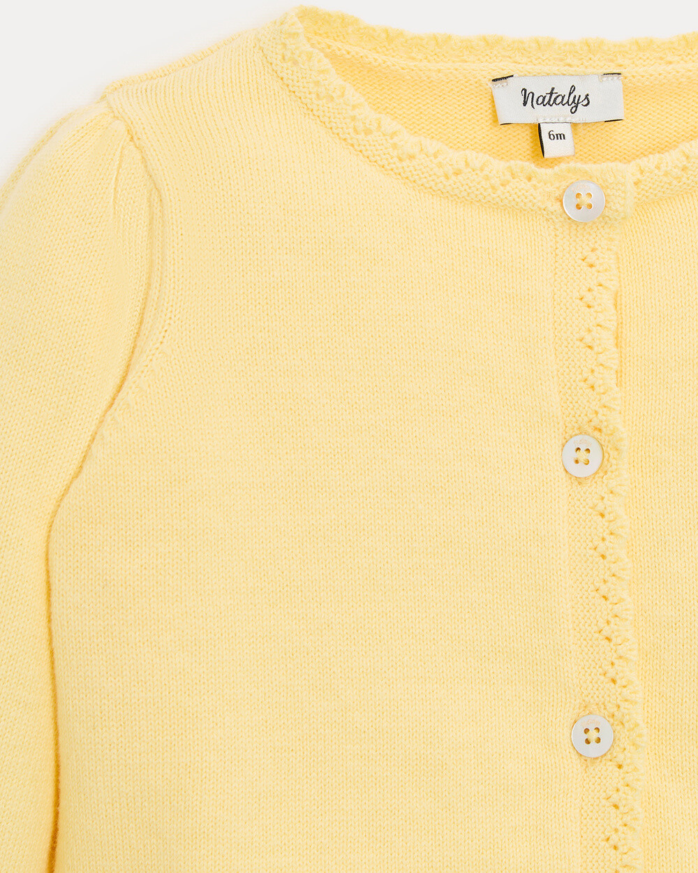 Gilet fantaisie Victoire Coloris jaune  Natalys