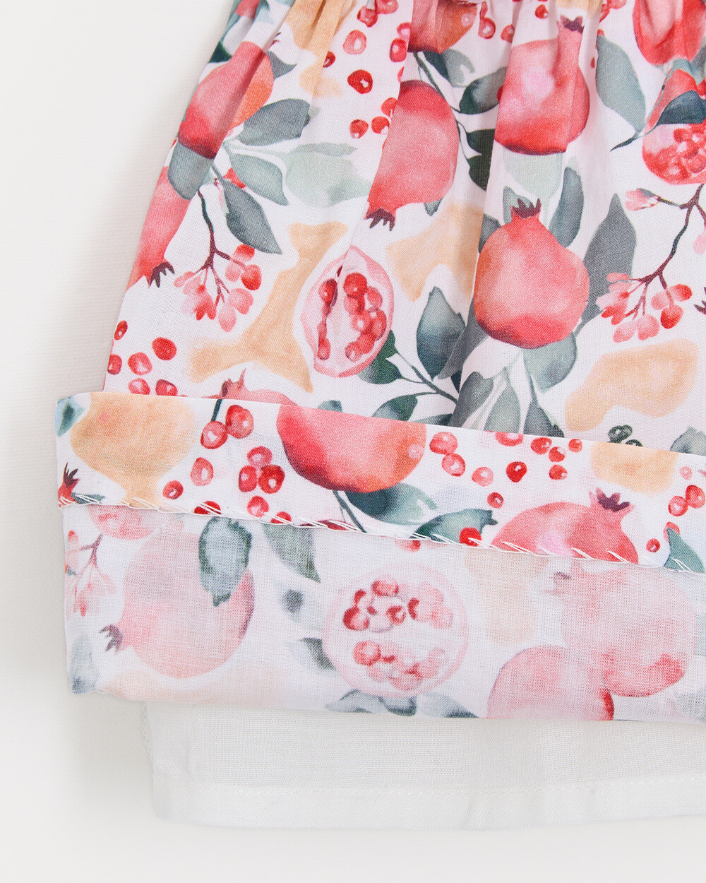 Robe sans manches Eglantine Imprimé grenade Natalys