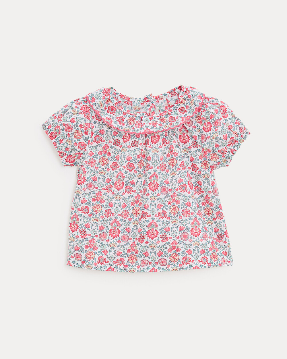 Blouse manches courtes Thelma En tissu Liberty Natalys