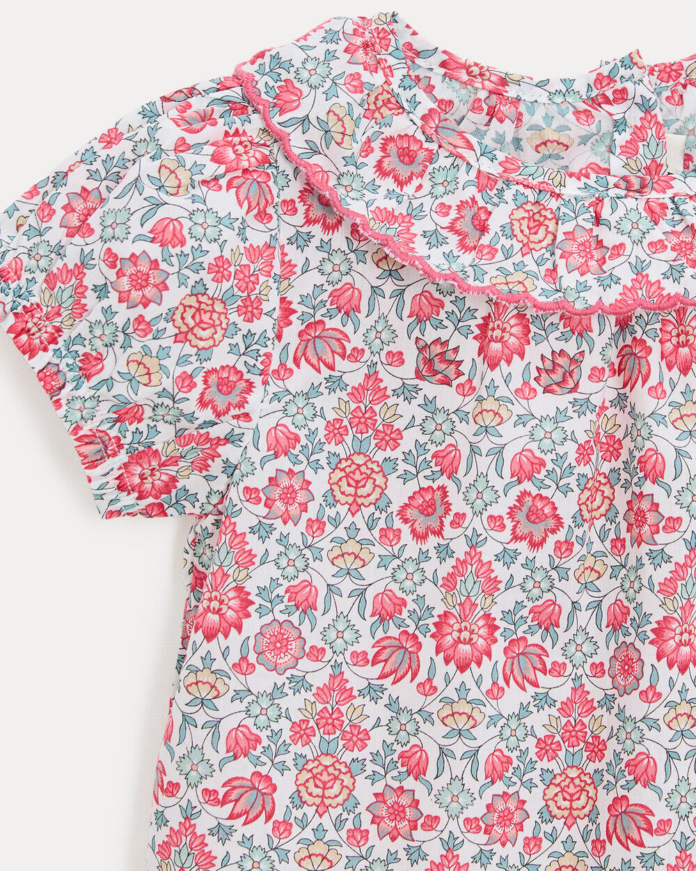 Blouse manches courtes Thelma En tissu Liberty Natalys