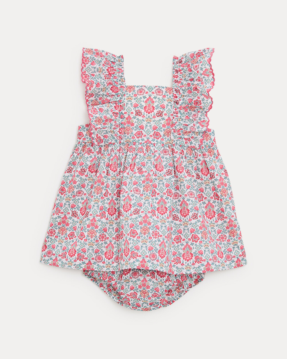 Robe sans manches Eglantine En tissu Liberty Natalys