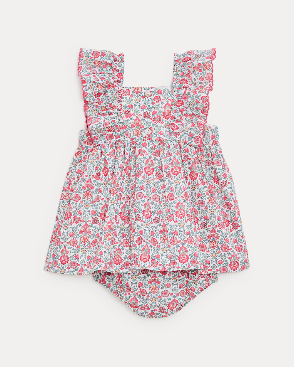 Robe sans manches Eglantine En tissu Liberty Natalys