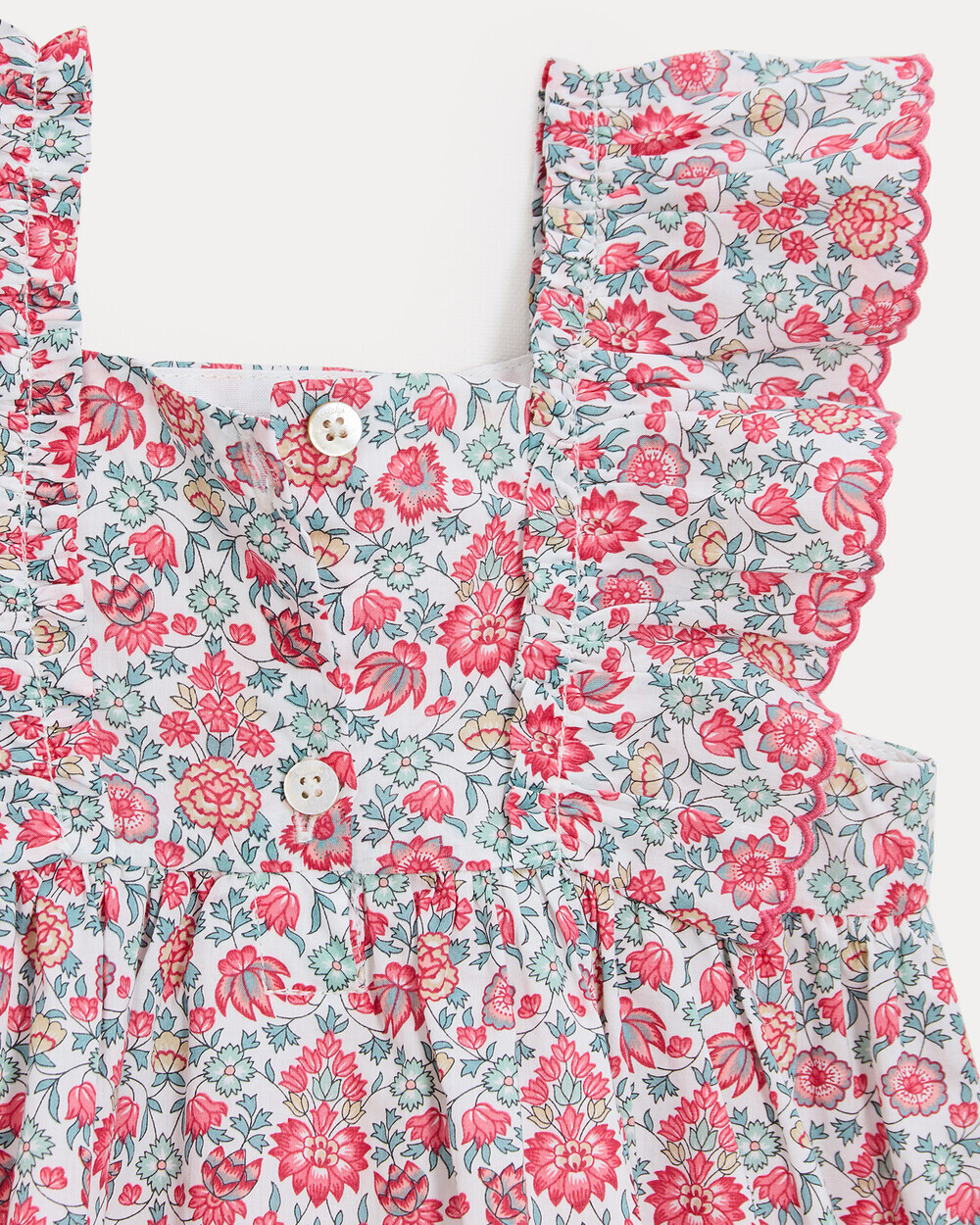 Robe sans manches Eglantine En tissu Liberty Natalys