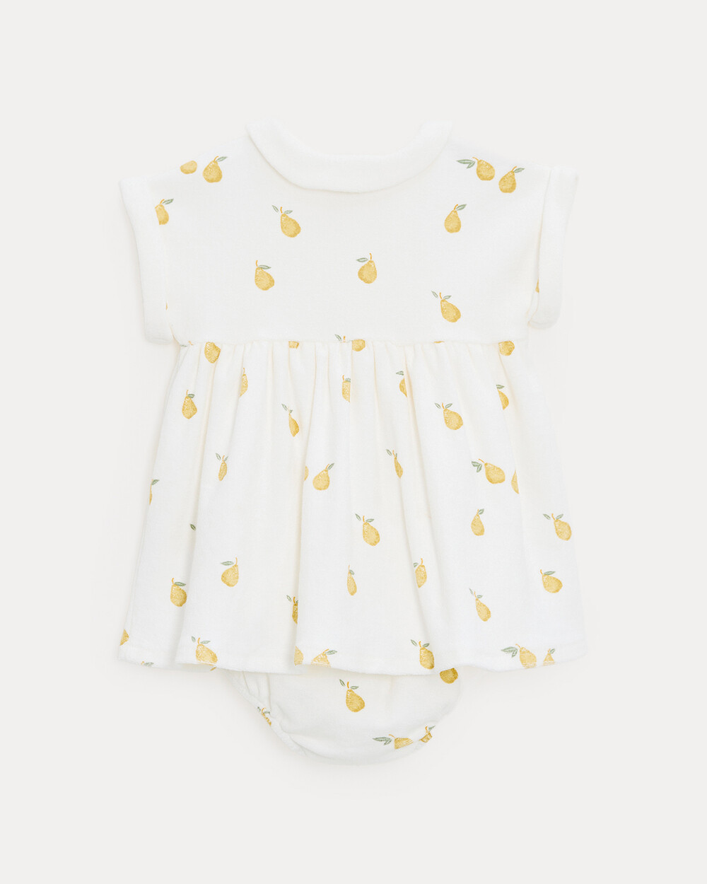 Robe en éponge Léonie Imprimé poires Natalys