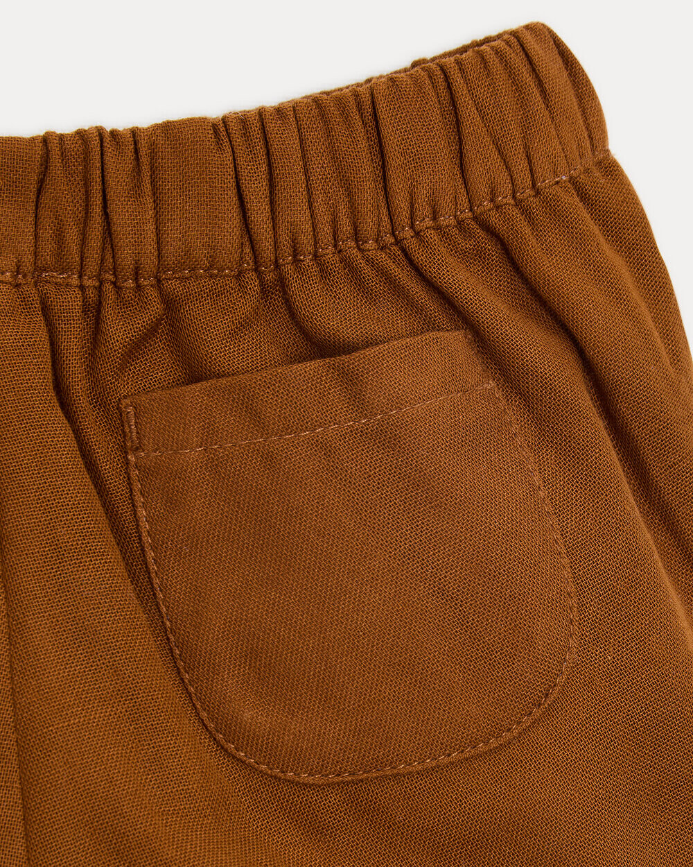 Short en gaze de coton No&eacute; Coloris noisette  Natalys
