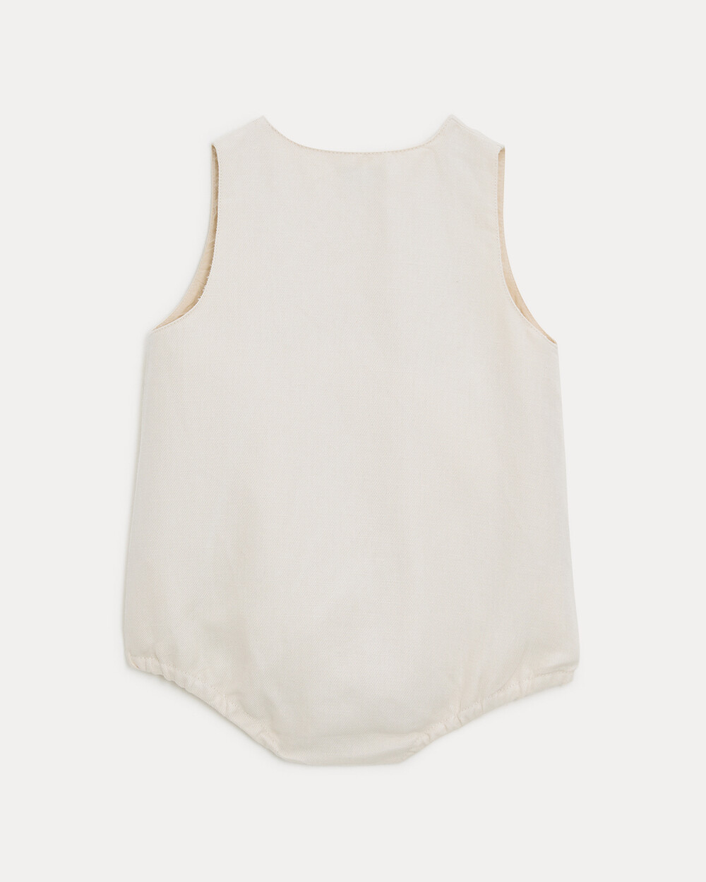 Barboteuse en twill Honoré Coloris beige Natalys