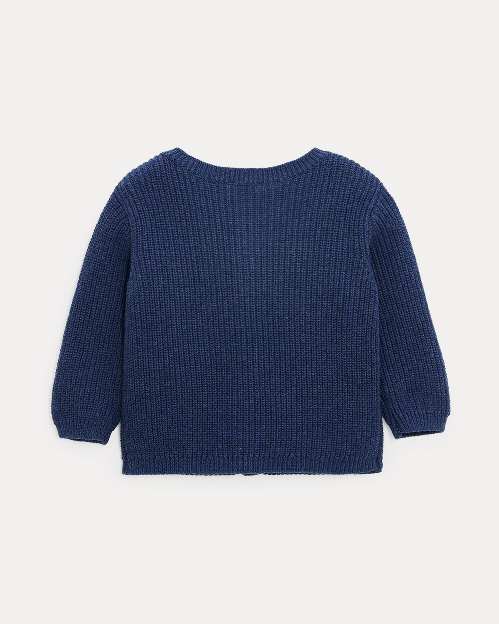 Gilet en tricot fantaisie James Coloris bleu nattier  Natalys