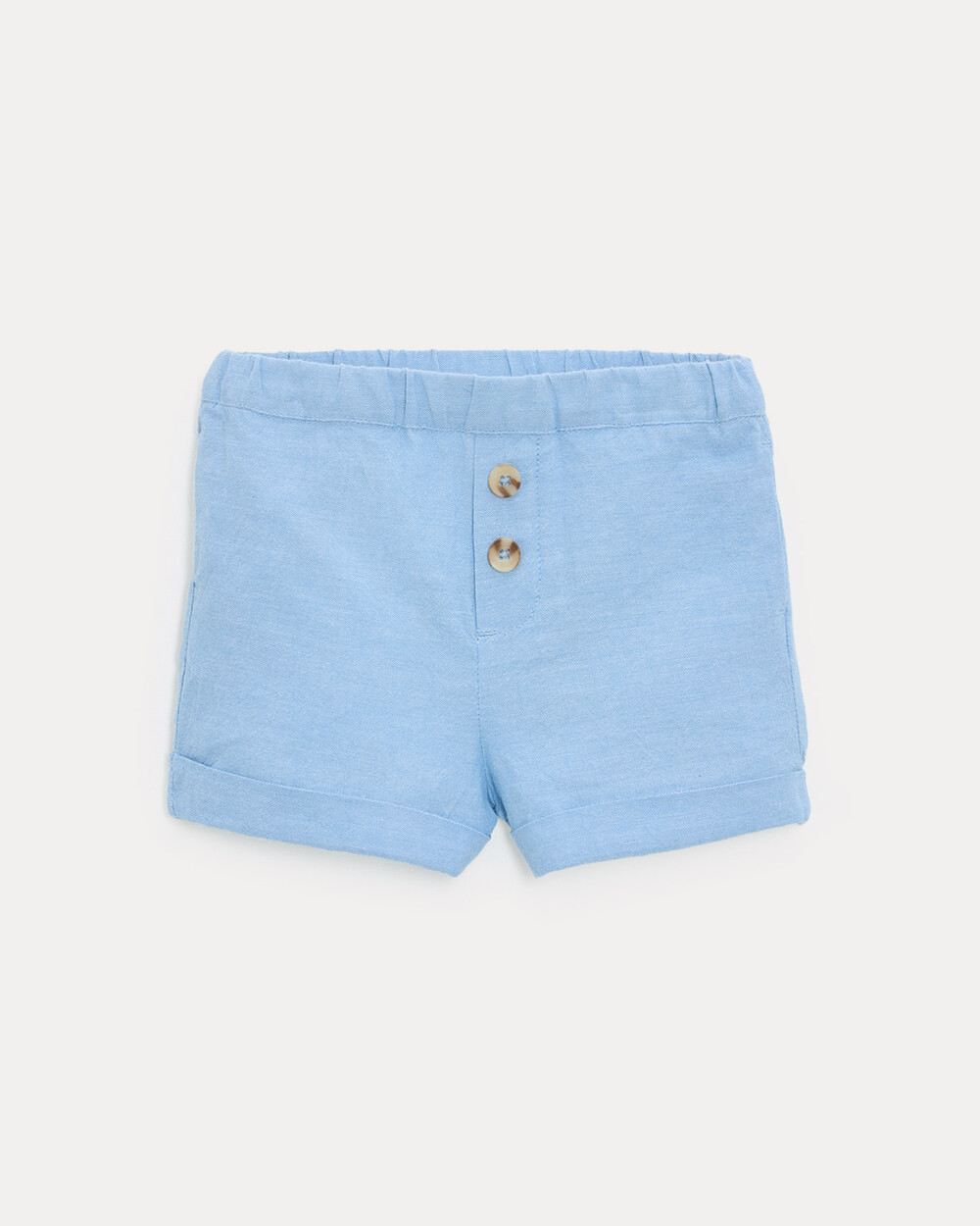 Short en chambray No&eacute; Coloris bleu clair  Natalys