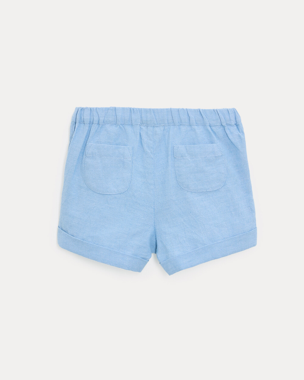Short en chambray No&eacute; Coloris bleu clair  Natalys