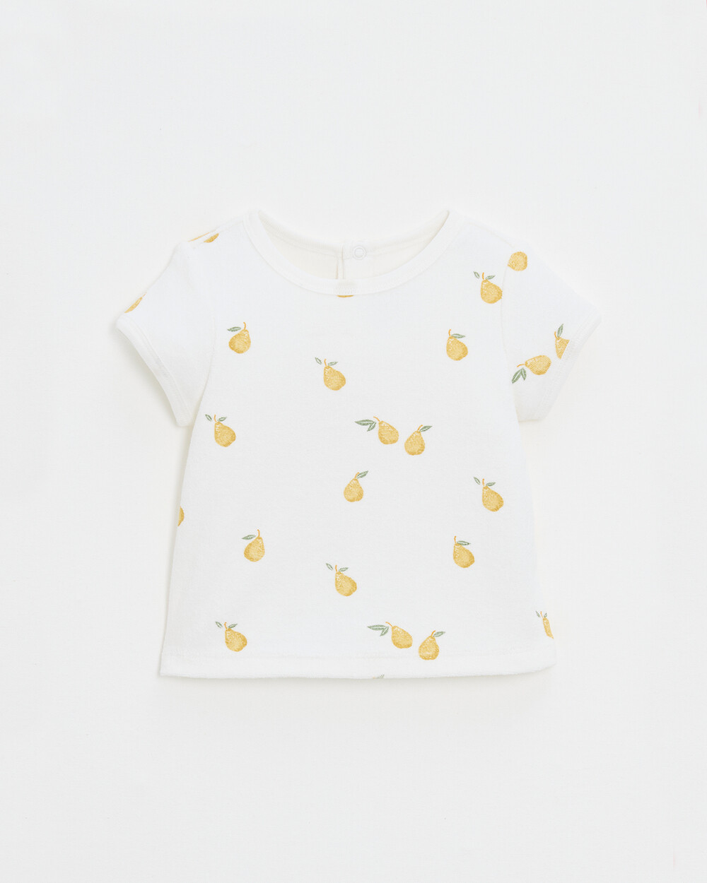 Tee shirt manches courtes en éponge Lubi... Imprimé poires Natalys