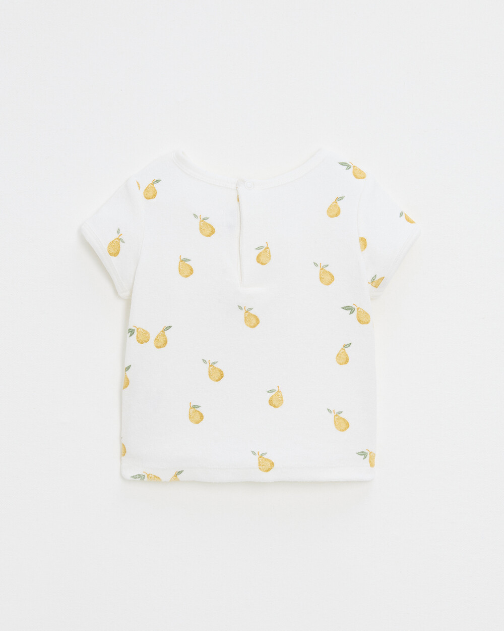 Tee shirt manches courtes en éponge Lubi... Imprimé poires Natalys