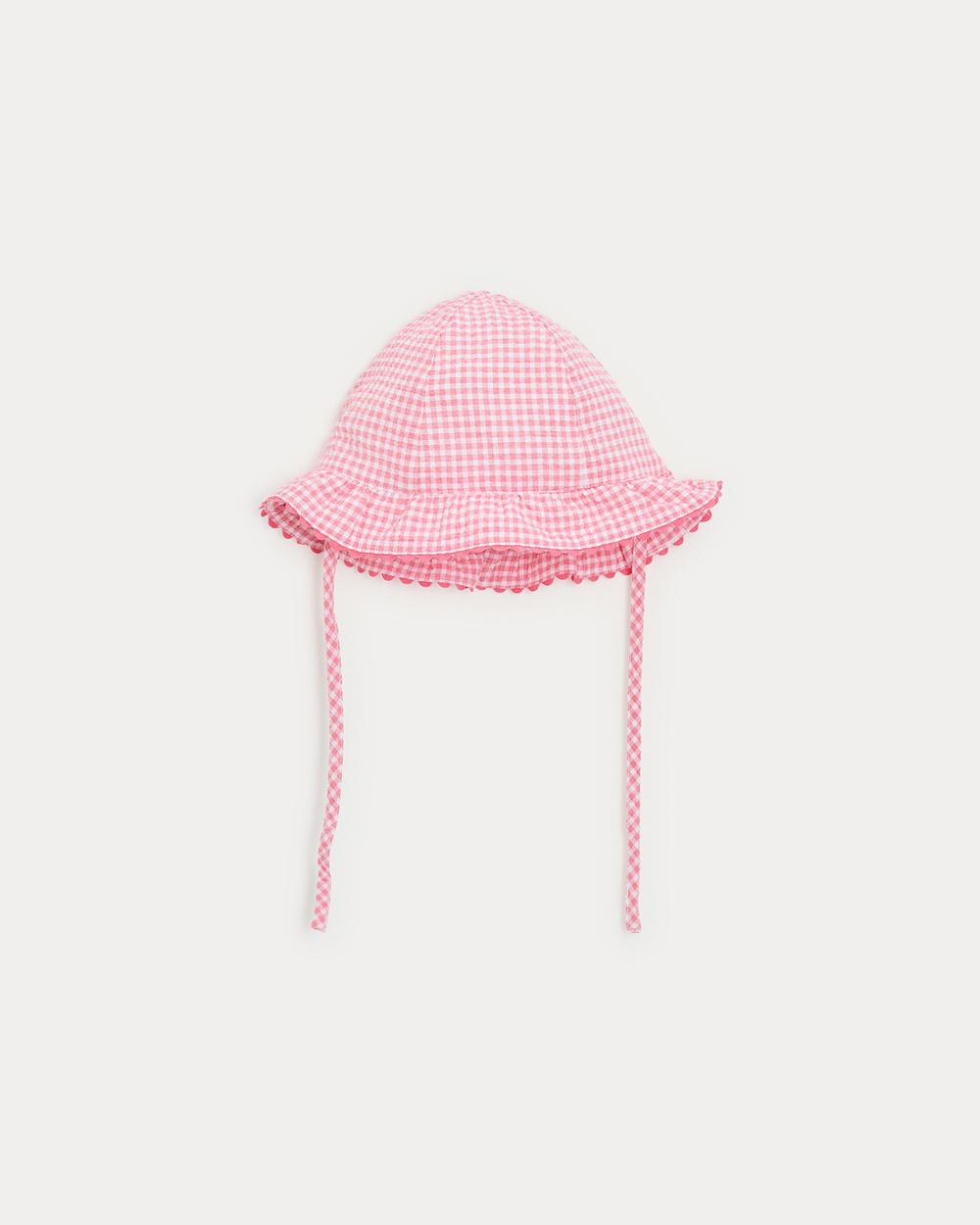 Chapeau en seersucker Lison Imprimé vichy grenadine Natalys