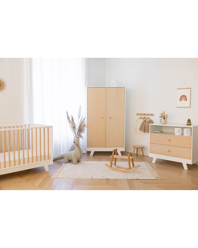 Armoire Lubin Coloris bois Natalys