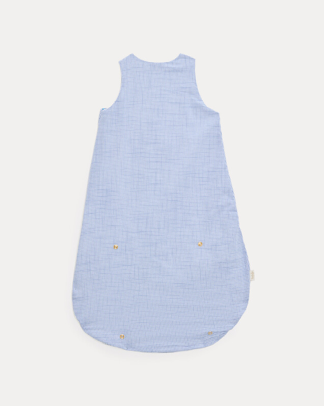 Gigoteuse légère Maddy TOG 0.5 Imprimé carreaux bleu  Natalys