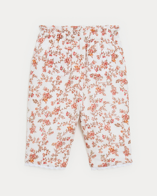 Pantalon en gaze de coton Paula Imprimé arabesque Natalys