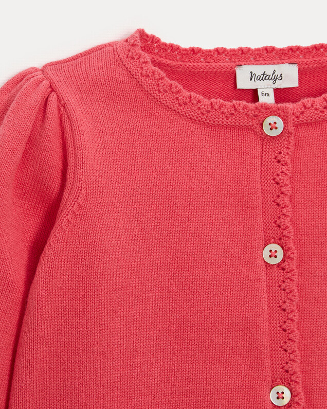 Gilet fantaisie Victoire Coloris grenadine Natalys