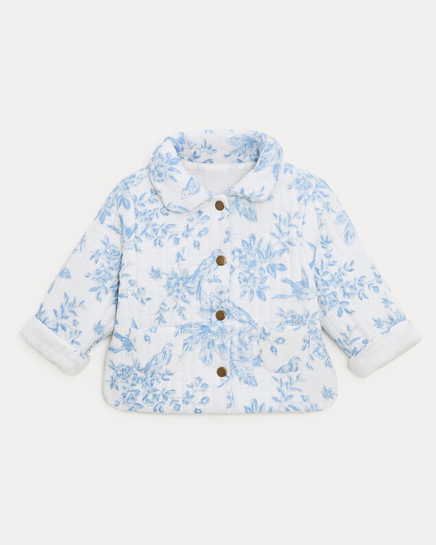 Veste matelassée Janice Imprimé porcelaine Natalys