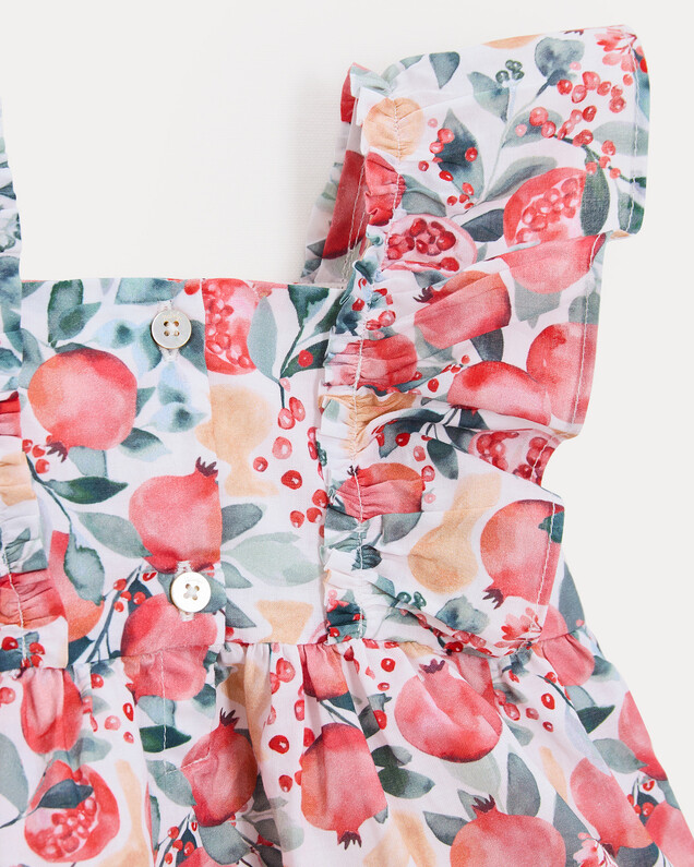 Robe sans manches Eglantine Imprimé grenade Natalys