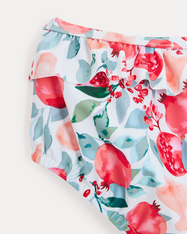 Culotte de bain anti UV Pia Imprimé grenade Natalys