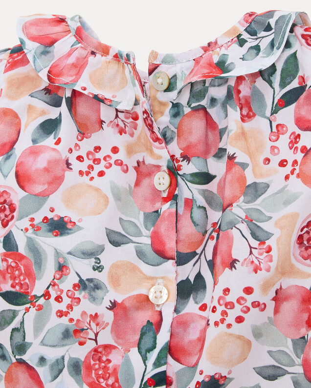 Blouse manches courtes Thelma Imprimé grenade Natalys