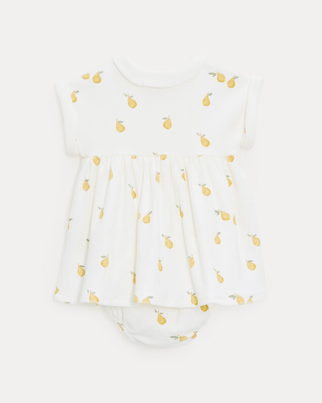 Robe en éponge Léonie Imprimé poires Natalys