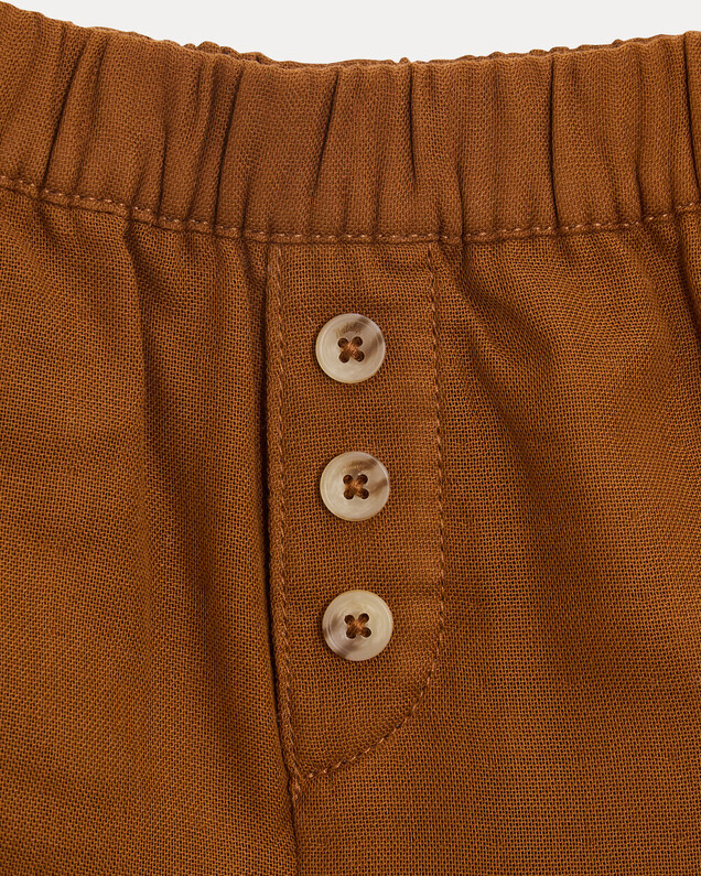 Short en gaze de coton Noé Coloris noisette Natalys