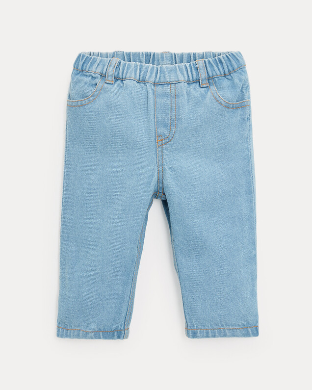 Pantalon en denim Jim Coloris bleu Natalys