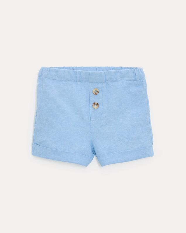 Short en chambray Noé Coloris bleu clair Natalys