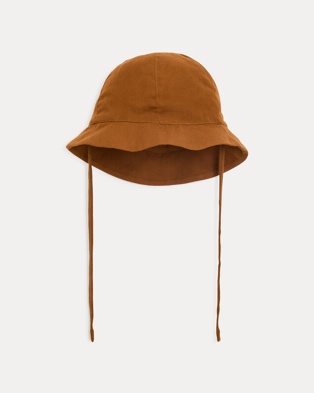 Chapeau en gaze de coton Mahault Coloris noisette  Natalys