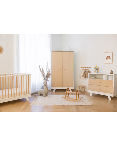 Armoire Lubin Coloris bois  Natalys