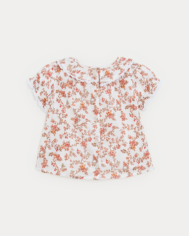Blouse manches courtes Thelma Imprim&eacute; arabesque  Natalys