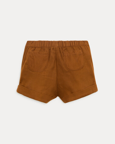 Short en gaze de coton No&eacute; Coloris noisette  Natalys