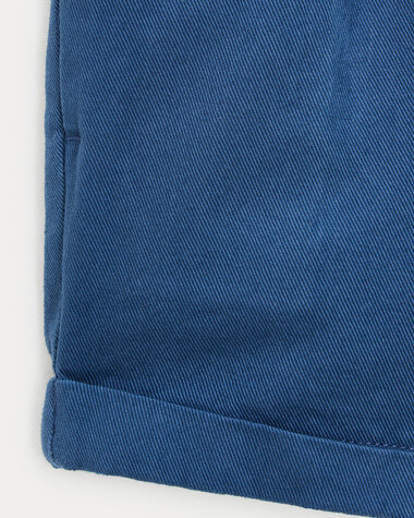 Short en twill No&eacute; Coloris bleu nattier  Natalys