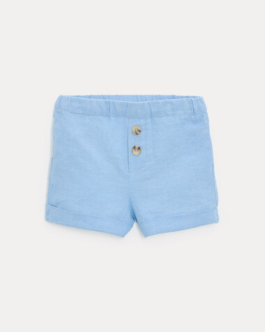 Short en chambray No&eacute; Coloris bleu clair  Natalys