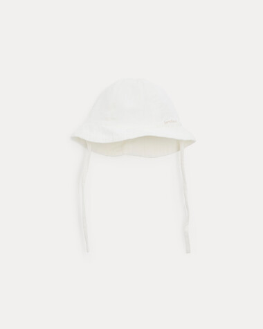Chapeau en gaze de coton Mahault Coloris &eacute;cru  Natalys