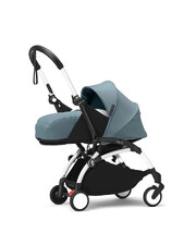 Poussette YOYO³ pack nouveau-né 0+ avec cadre blanc Coloris aqua Stokke