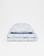 Parure de lit Colette Imprim&eacute; porcelaine  Natalys